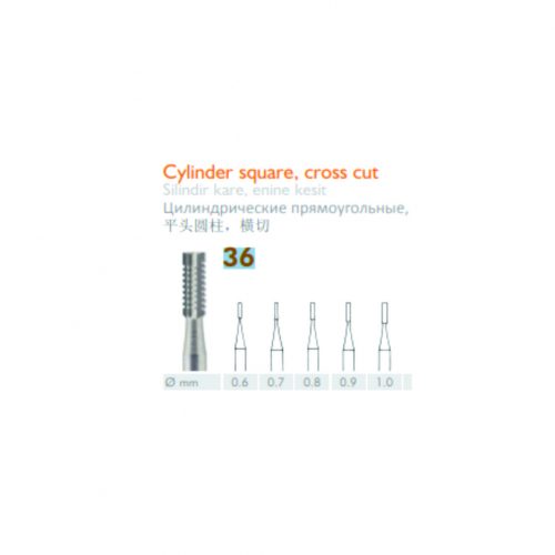 Cylinder bur