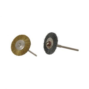 Brass & Steel Brush With Shank