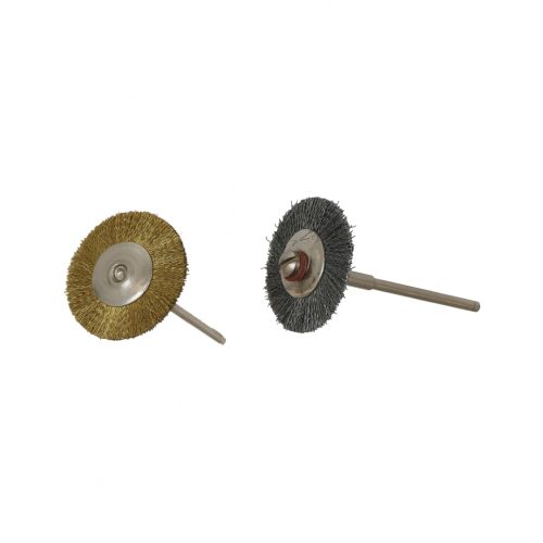 Brass & Steel Brush With Shank