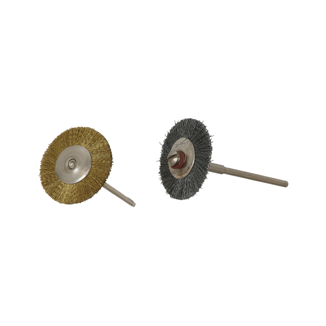Brass & Steel Brush With Shank